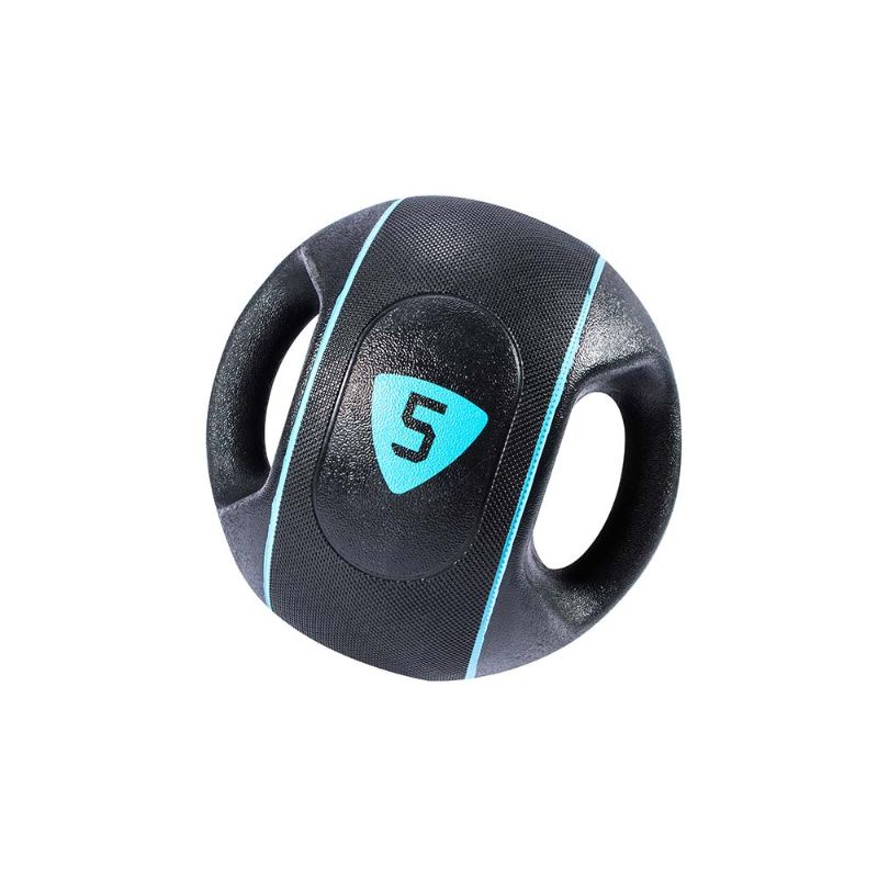 Medicine ball Double Grip 5Kg Brand Livepro Fitnes Gym Import