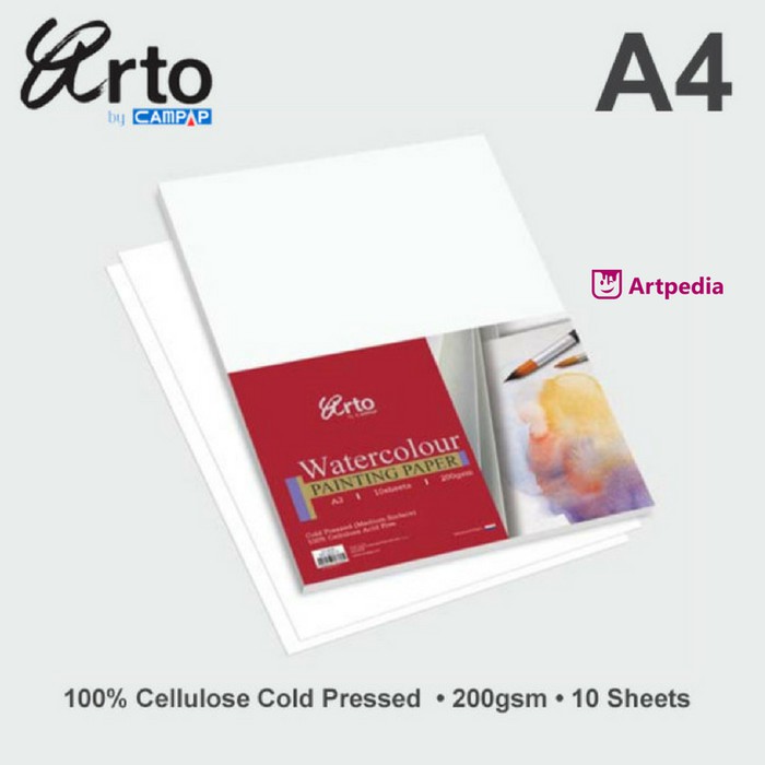 

[Promo] Arto Water Colour Paper 200gsm Cellulose Limited