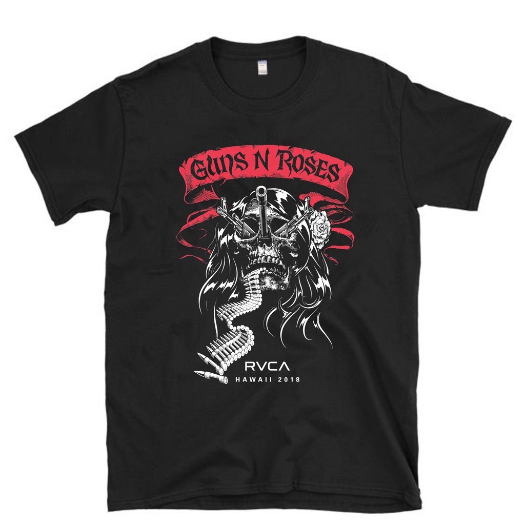 kaos band guns n roses vintage style