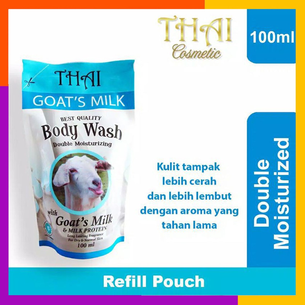 THAI BODY WASH REFIL GOATS MILK 100ml