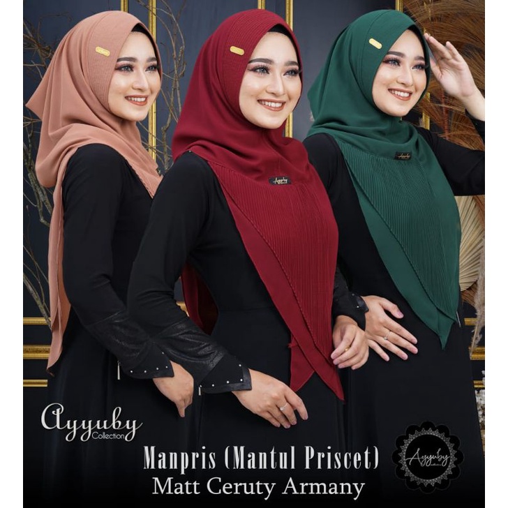 HIJAB INSTAN KHIMAR HODIE MANPLIS/MANPRIS CERUTYBABYDOL PREMIUM ORIGINAL AYYUBI