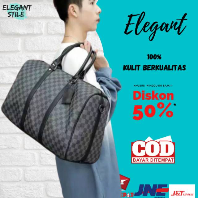 COD A31 Tas Travel Kulit Pria Tas Selempang Pria Kulit Tas Kulit Pria Tas Traveling Kulit Cowok