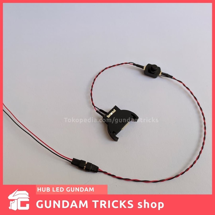 Konektor Baterai Koin untuk LED Gundam