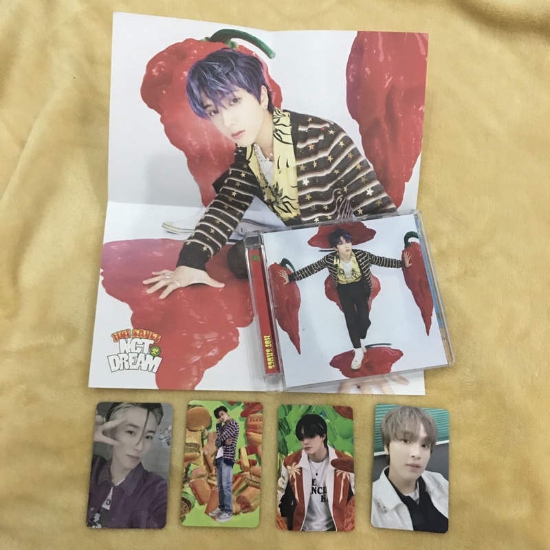 Jewel Case Photocard Jaemin Jeno Renjun Haechan Jeno Jaemin AR Selca Clip PC Hot Sauce