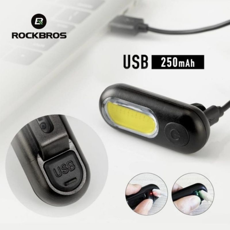 ROCKBROS PT-6005 Bike Tail Light - Lampu Belakang Seatpost Sepeda 2in1