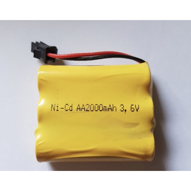 BATERAI MOBIL REMOT RC AA2000MAH 3,6V NICD / BATRE RC 3,6V 2000MAH