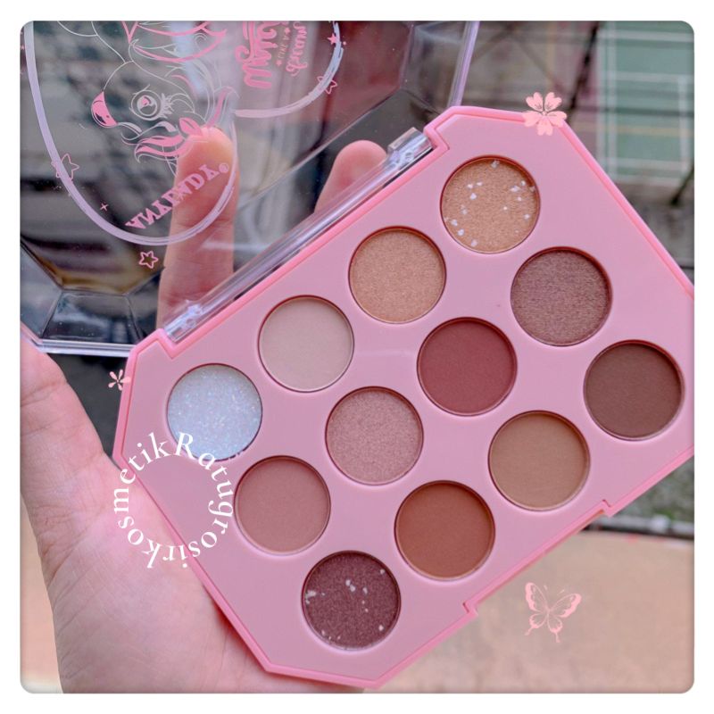 PROMO!!!EYESHADOW MAKE UP PALETTE LOVE YOU BERRY MUCH ANYLADY NO.797B