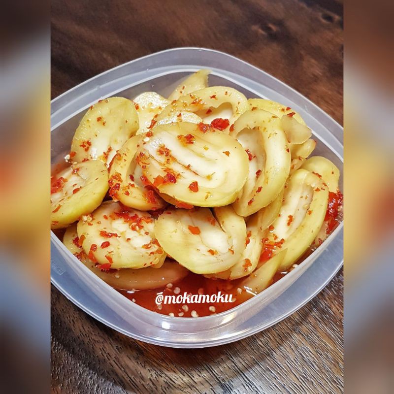 

Manisan Mangga Pelem Palembang Mokamoku 500gr