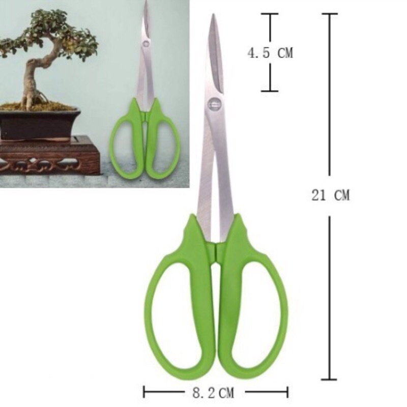 

Gunting Bonsai 210mm utk Pruning Daun dan Akar Tanaman