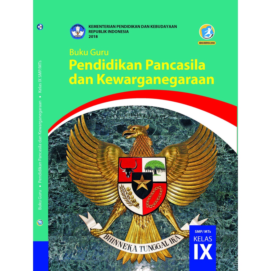

Buku Guru Pendidikan Pancasila dan Kewarganegaraan Kelas IX SMP/MTs