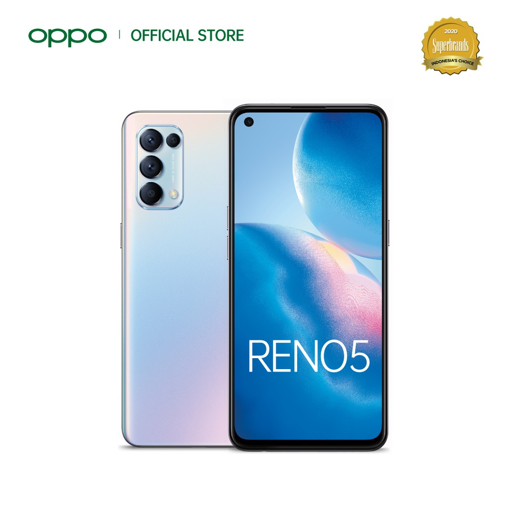 OPPO Reno5 8GB/128GB [50W SuperVOOC, Quad Camera, NFC
