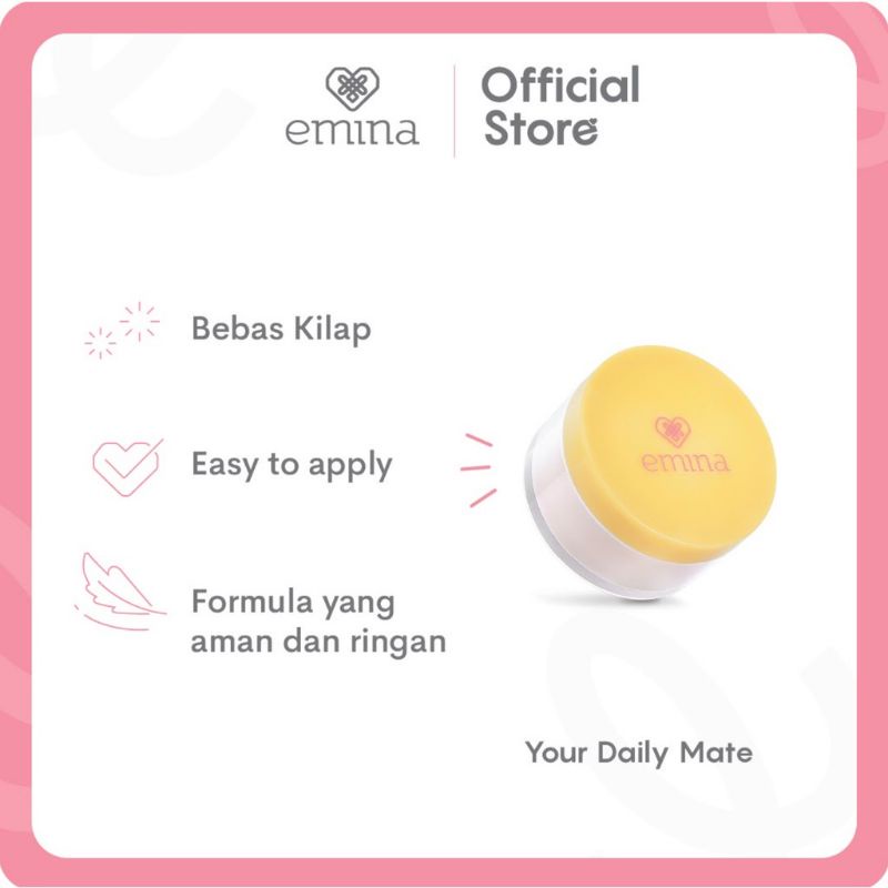 Emina Daily Matte Loose Powder 20g | Bedak Tabur