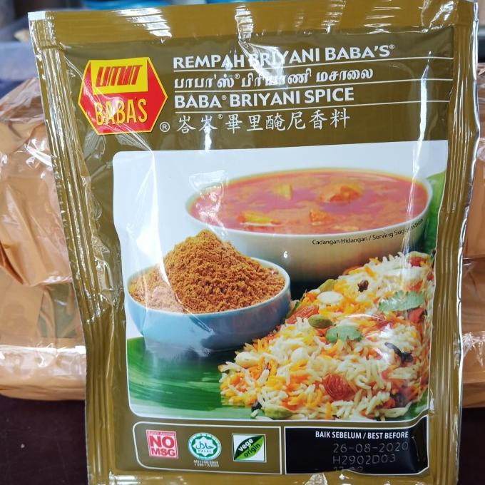

:::::::] Babas Briyani 70 gr