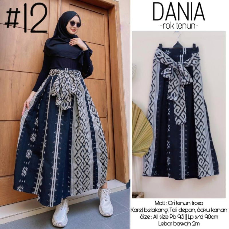 Rok Tenun Troso Jepara | Dania Skirt