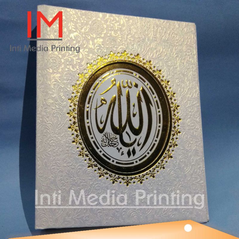 

Hard Cover Yasin 17 G Putih Kembang