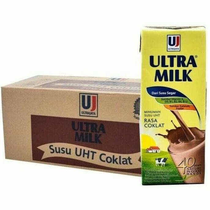 

Susu Uht Ultra Milk Coklat/Full Cream/Strawberry Dus 125Ml/200Ml/250Ml Sale