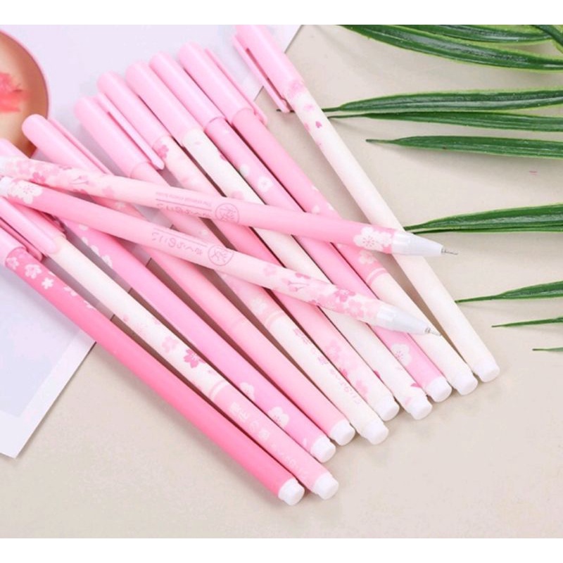 

AT 1 Pc Pen Cair Gel Motif Japanese Sakura