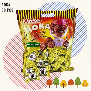 

COKLAT ROKA APOLLO PACK ISI 50 & 80 PCS WAFER BOLA COKELAT ROKA ORIGINAL APOLLO ROKA