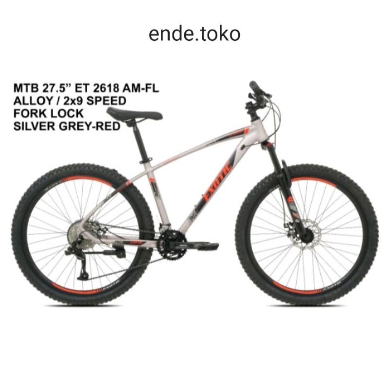 sepeda gunung exotic 2618 AM FL 27.5 inch