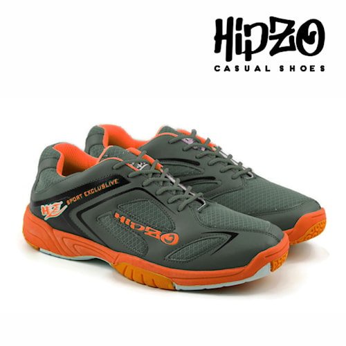 Sepatu Badminton Pria Running Hipzo M36