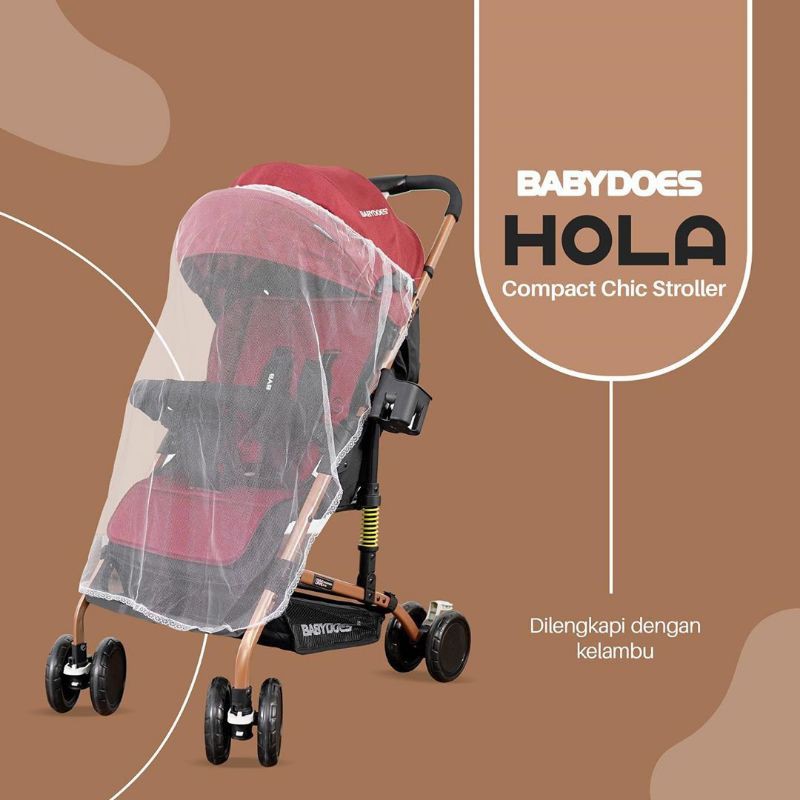 Stroller Babydoes Hola Olla Kereta Dorong Bayi Shopee Indonesia