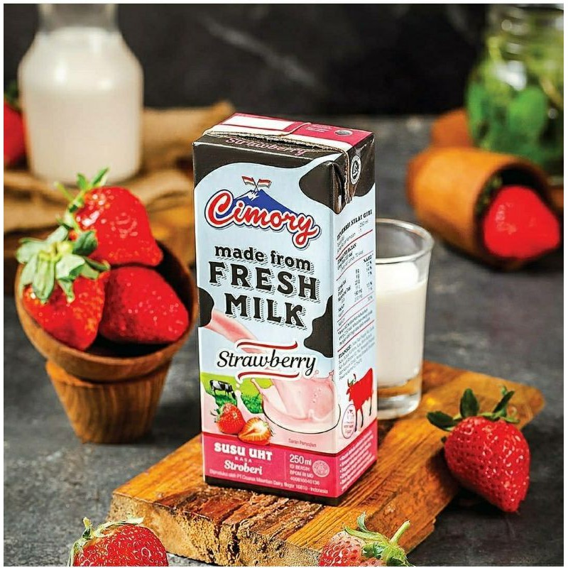 

Cimory fresh milk straberry 250