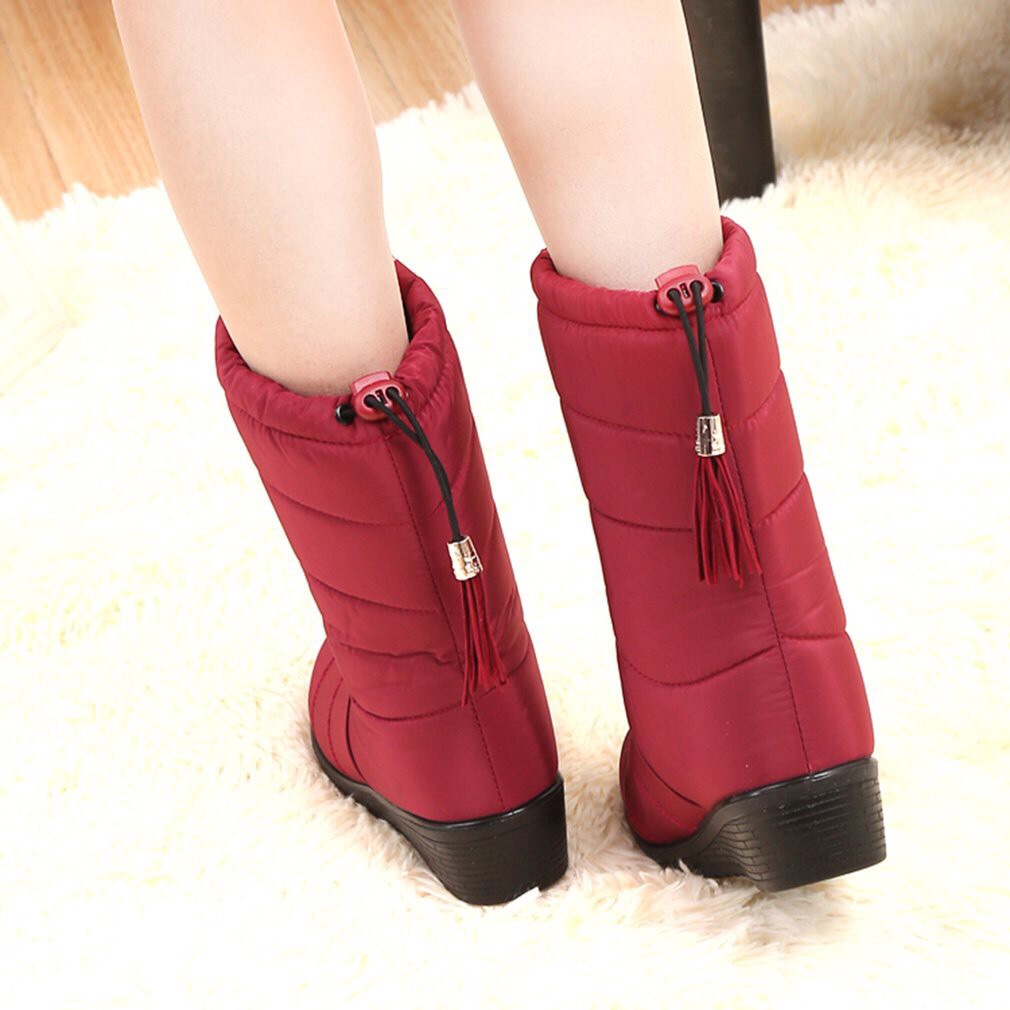 Sepatu bot salju musim dingin wanitaWinter snow boots women