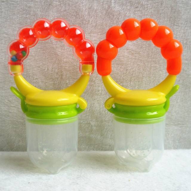 LZ.D47 Dot buah rattle, fruit FEEDER krincing, empeng buah