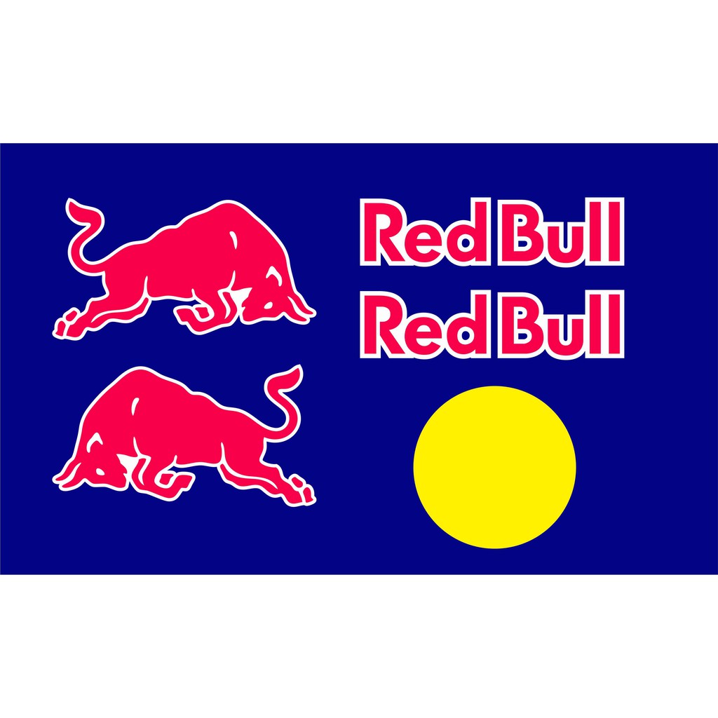Cutting Sticker - Sticker Helm Redbull 01