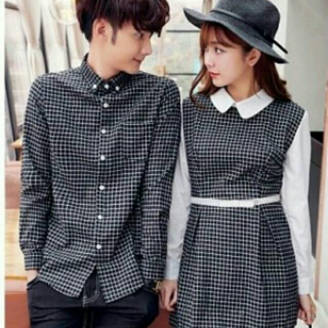 Kemeja Couple /Dress Couple /Couple Murah/Baju Couple/Baju Pasangan