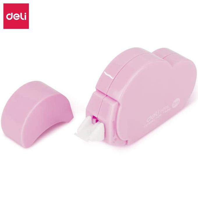 

Deli EH20501 Tip X-Film-base Correction Tape w/cap 5mm5m-Pink NEW