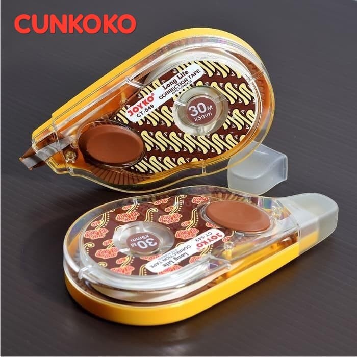 

Bagus Correction Tape Joyko Ct-549 ( 30M X 5Mm ) Murah