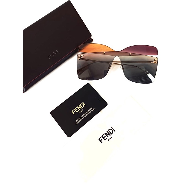 Kacamata Fendi Sunglasses Black Original