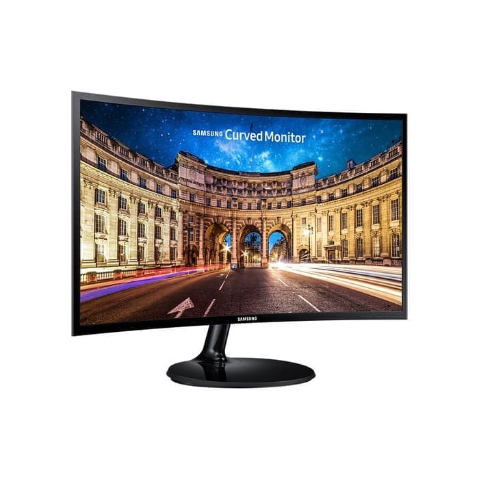 Monitor Samsung Curved LC24 24F390 24&quot; Inch LCD LED Monitor HDMI + VGA