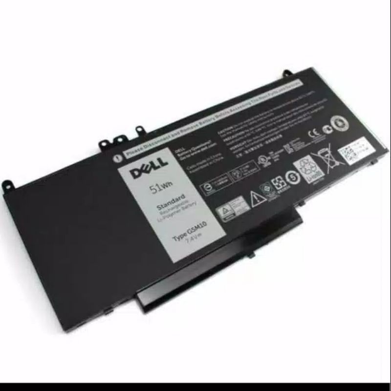 Baterai Battery DELL E5450 E5250 E5460 E5470 E5270 G5M10