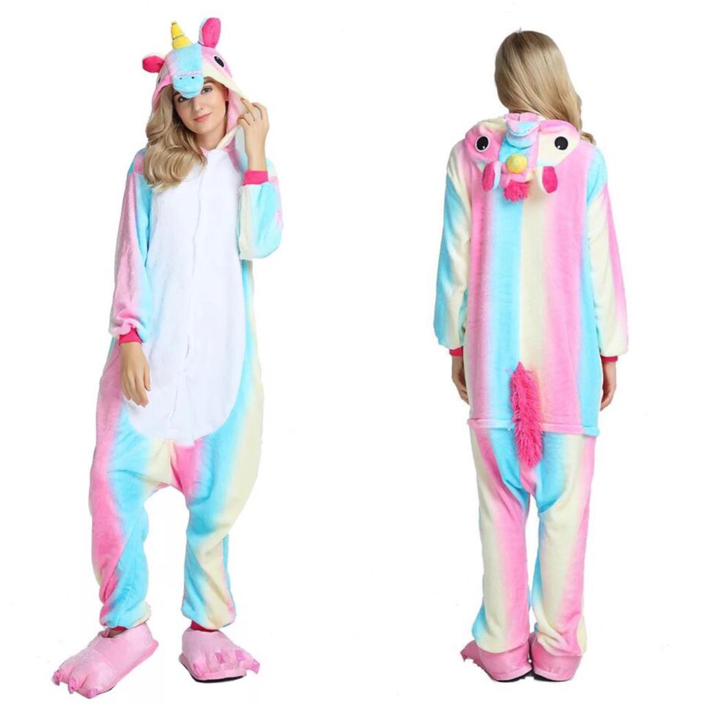 BAJU ONESIE UNICORN LOLIPOP PIYAMA KOSTUM COSPLAY