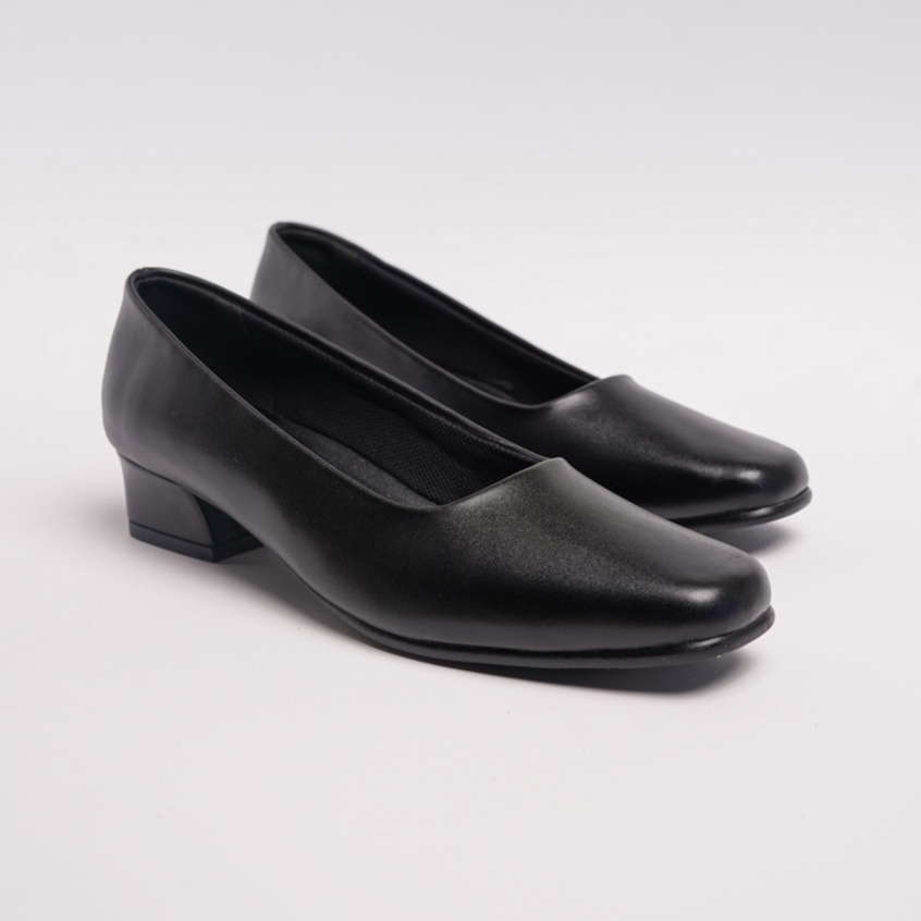 Sepatu Pentofel Wanita Big Size Uk 35~45 Hak 3cm/Sepatu Kantor/Sepatu Kerja/Sepatu Guru/Sepatu Forma