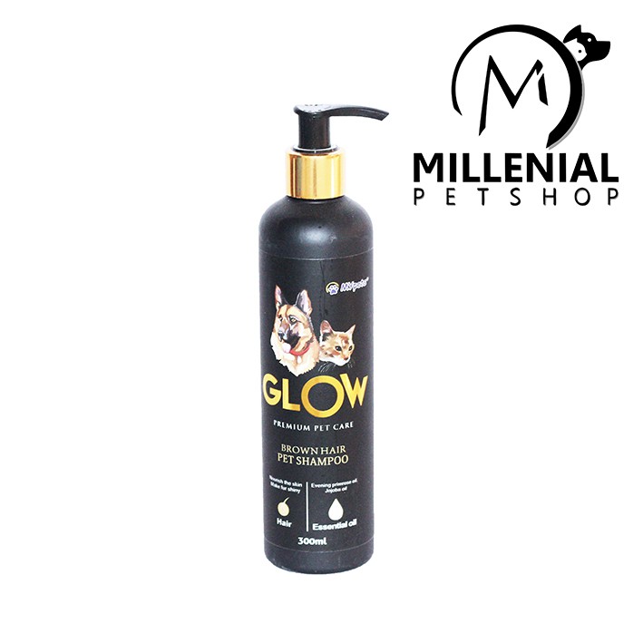 Glow Premium Pet Shampoo 300 ml for Dogs and Cats