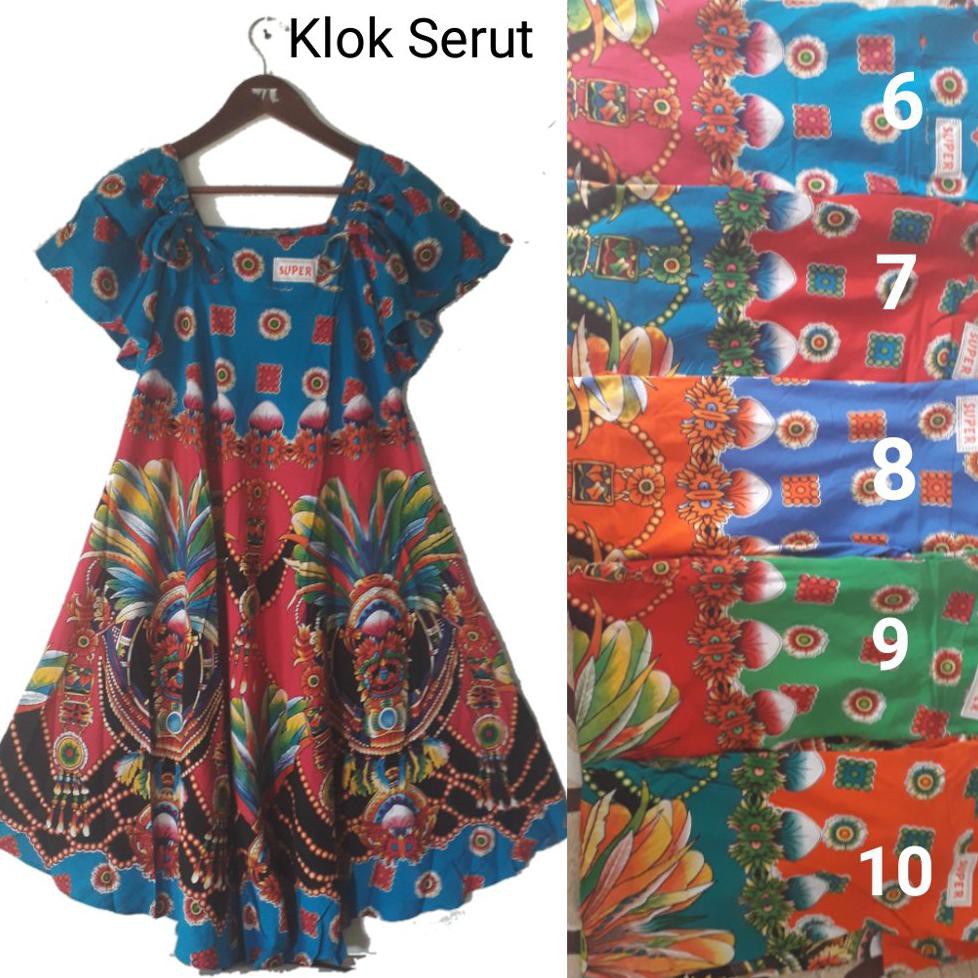 Diskon Daster Kencana Ungu Serut Payung Klok