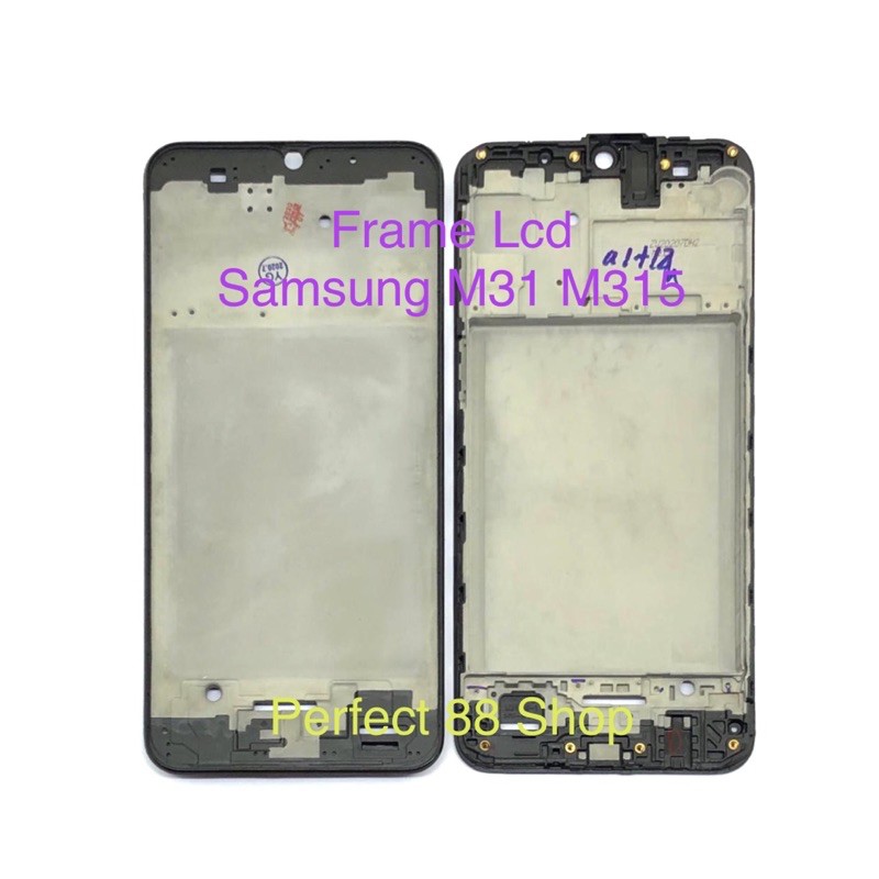 FRAME LCD DUDUKAN TATAKAN LCD BEZEL MIDDLE TULANG TENGAH SAMSUNG M31 - M315 - M315F