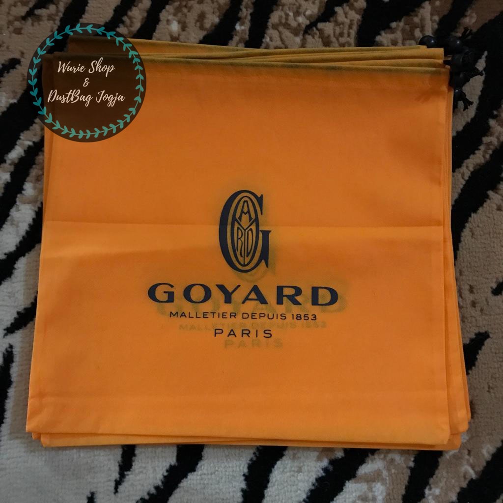 GOYARD DustBag Pengganti Sarung Tas Pelindung Debu Serut Dust Bag DB Branded