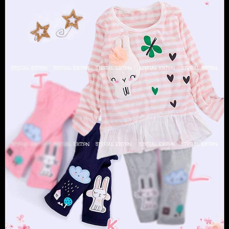 Celana Legging Anak Cloudy Home NAVY BLUE