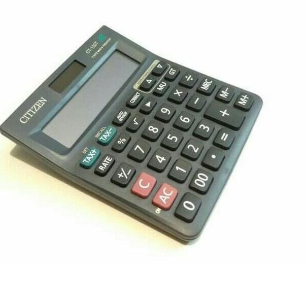 

Best - Kalkulator Citizen Type CT 120 T - Calculator Citizen 12 Digit CT-120T