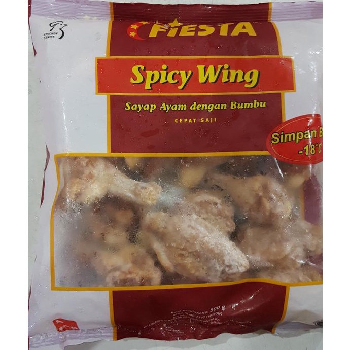 

Fiesta spicy wing 500gr