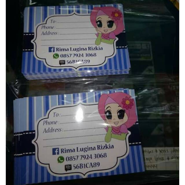 

Stiker pengiriman olshop uk 7x9,5cm isi 54lembar