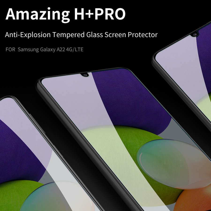 Tempered Glass SAMSUNG Galaxy A22 4G LTE Nillkin Amazing H+ Pro Ori