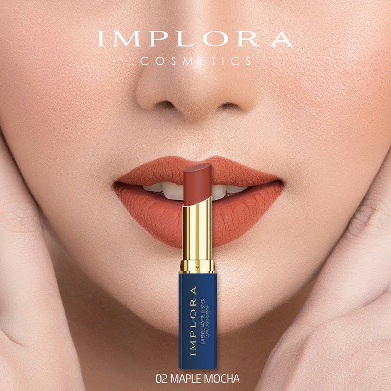 LIPSTIK IMPLORA/INTENSE MATTE LONG LASTING FINISH