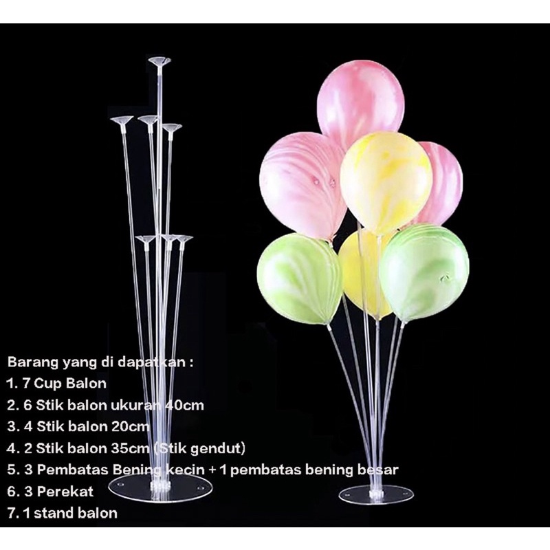 Standing Balon 7in1 Stick Cup