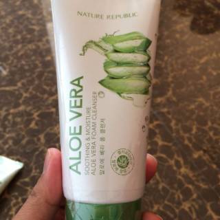 Jual Nature Republic Soothing & Moisture Aloe Vera Cleansing Gel FOAM