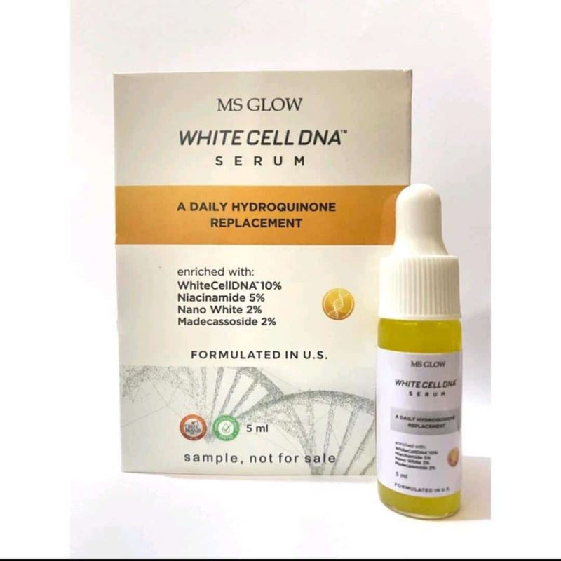 MINI SAMPLE SERUM MS GLOW WHITE CELL DNA MSGLOW WHITECELL DNA BPOM